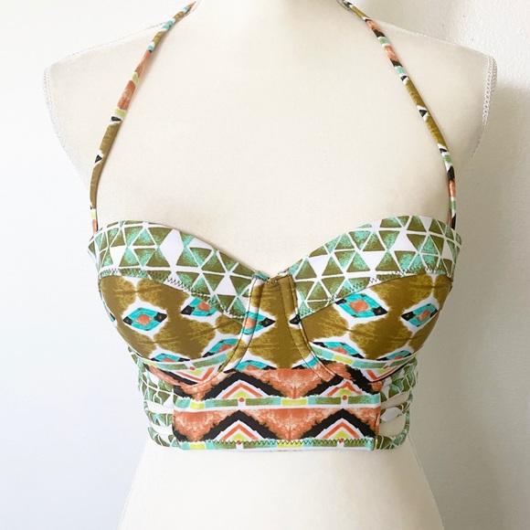 Volcom native drift bikini top new with tags - Picture 2 of 11